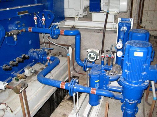 Temperaturberwachung der neuen lversorgungsanlage